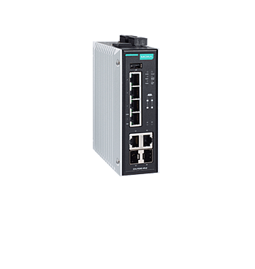 EDS-P506E-4PoE 4FE+4GE with 4-port 60W PoE+ Switches